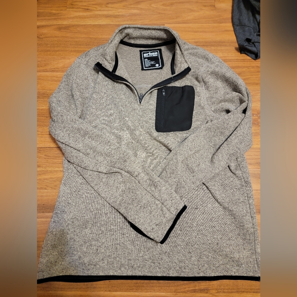 Urban pipeline 1/4 zip pullover men's size xxl